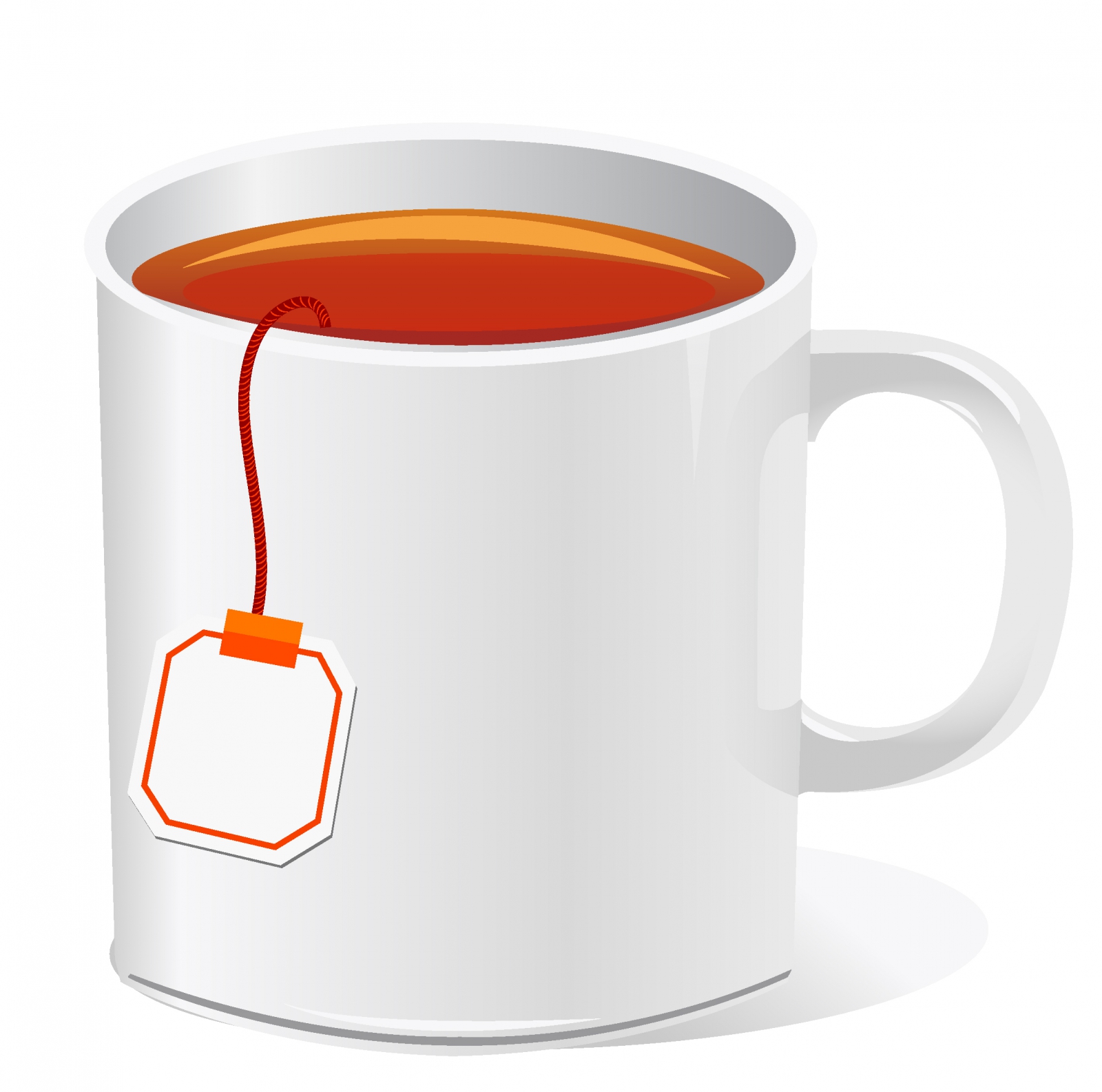 A mug of hot tea
